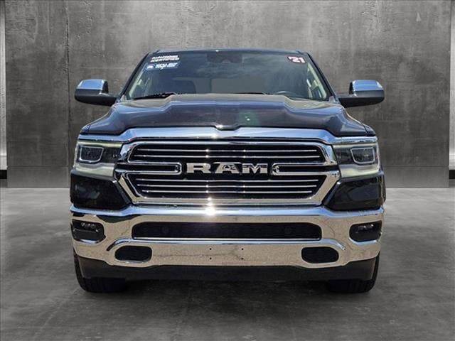 Used 2021 RAM Ram 1500 Pickup Laramie with VIN 1C6SRFJT9MN793535 for sale in Scottsdale, AZ