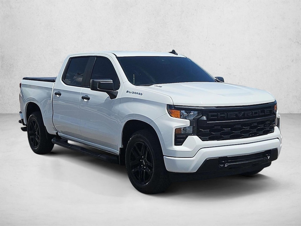 Certified 2025 Chevrolet Silverado 1500 Custom Truck Crew Cab