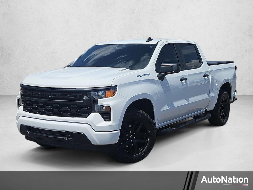 Certified 2025 Chevrolet Silverado 1500 Custom Truck Crew Cab