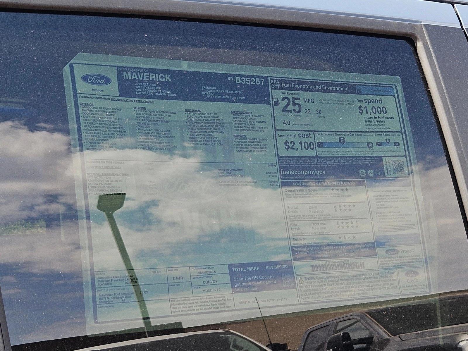 2025 Ford Maverick XLT - Photo 17