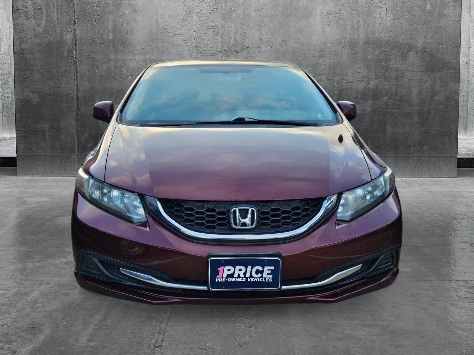 Used 2013 Honda Civic LX with VIN 2HGFB2F57DH557722 for sale in Fort Worth, TX