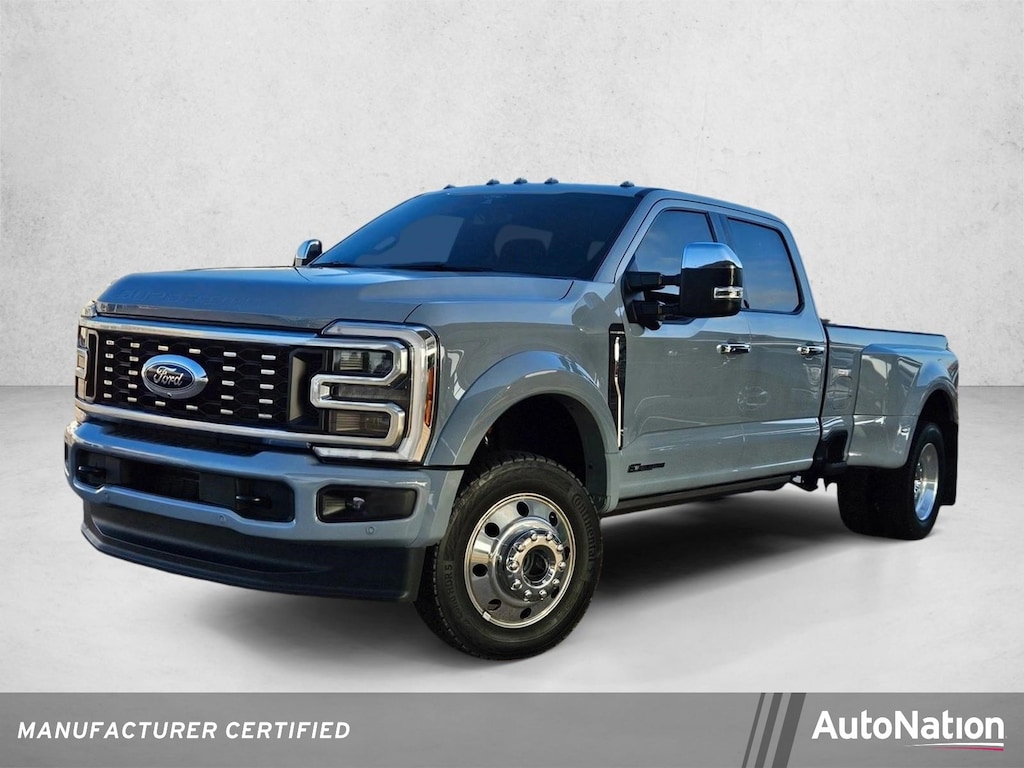 Certified 2025 Ford F-450 Platinum Truck Crew Cab