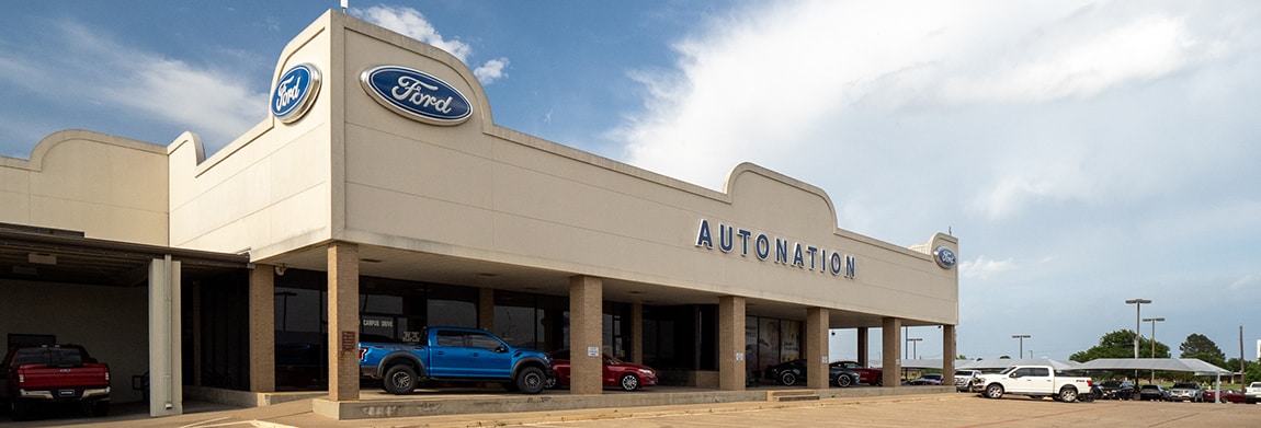 Exterior view of AutoNation Ford South Fort Worth