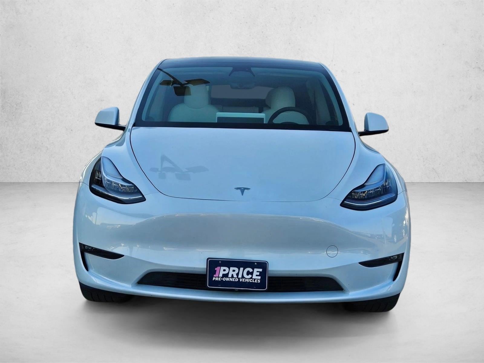 Used 2023 Tesla Model Y Long Range with VIN 7SAYGDEE7PF616058 for sale in Fort Worth, TX
