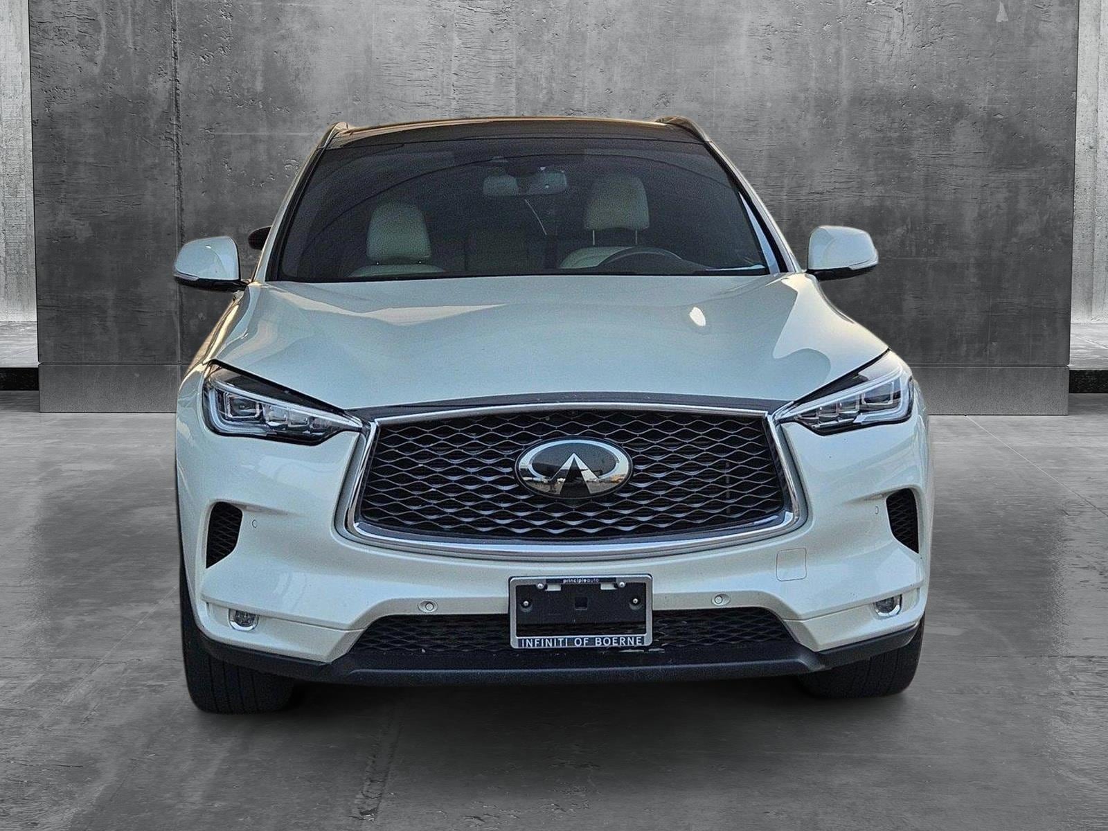 Used 2021 INFINITI QX50 Autograph with VIN 3PCAJ5DA5MF114259 for sale in Fort Worth, TX