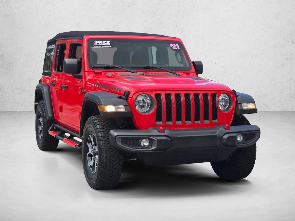 Certified 2021 Jeep Wrangler Unlimited Rubicon SUV
