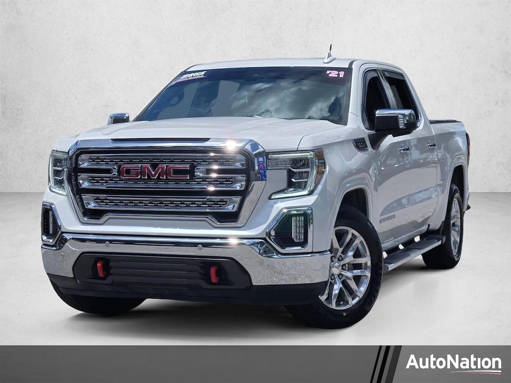 Used 2021 GMC Sierra 1500 SLT Truck Crew Cab