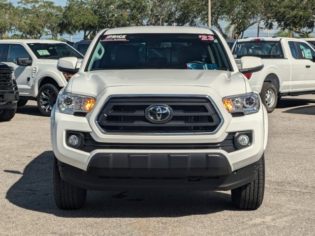 Used 2023 Toyota Tacoma SR5 with VIN 3TMCZ5AN0PM646558 for sale in Saint Petersburg, FL