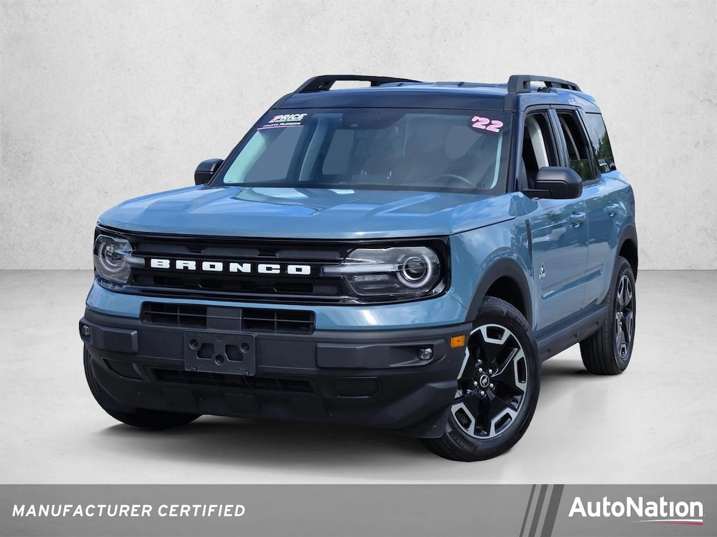 Certified 2022 Ford Bronco Sport Outer Banks SUV