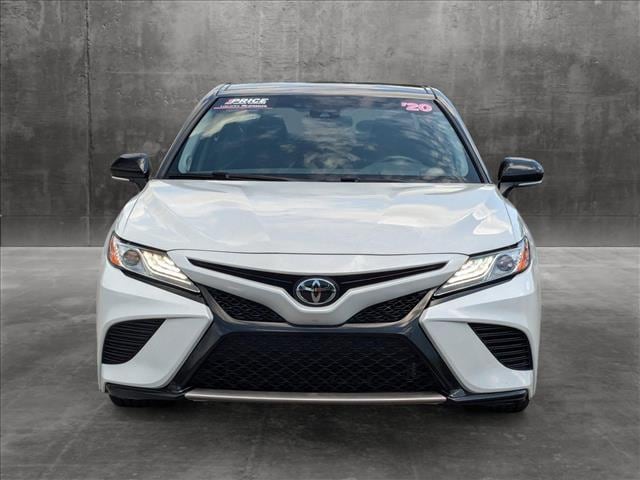 Used 2020 Toyota Camry XSE with VIN 4T1KZ1AK0LU033206 for sale in Saint Petersburg, FL