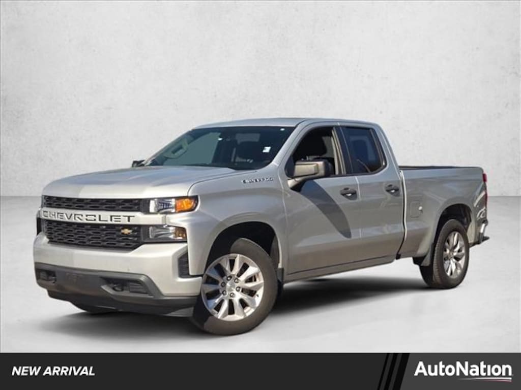 Used 2019 Chevrolet Silverado 1500 Custom Truck Double Cab