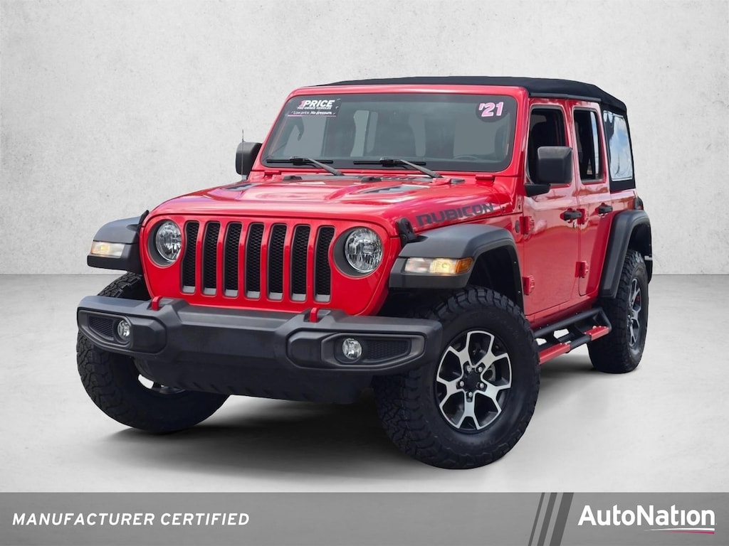 Certified 2021 Jeep Wrangler Unlimited Rubicon SUV