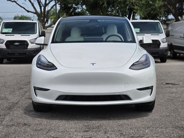 Used 2021 Tesla Model Y Long Range with VIN 5YJYGDEE7MF134621 for sale in St. Petersburg, FL