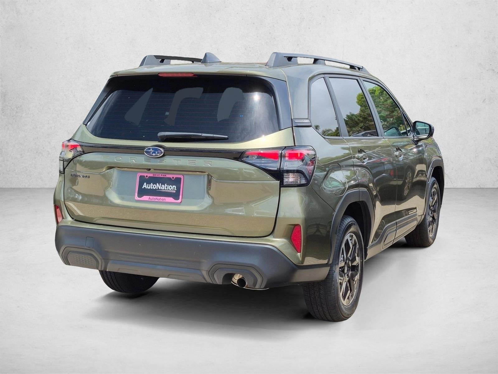 2026 Subaru Forester Premium — Rear three-quarter