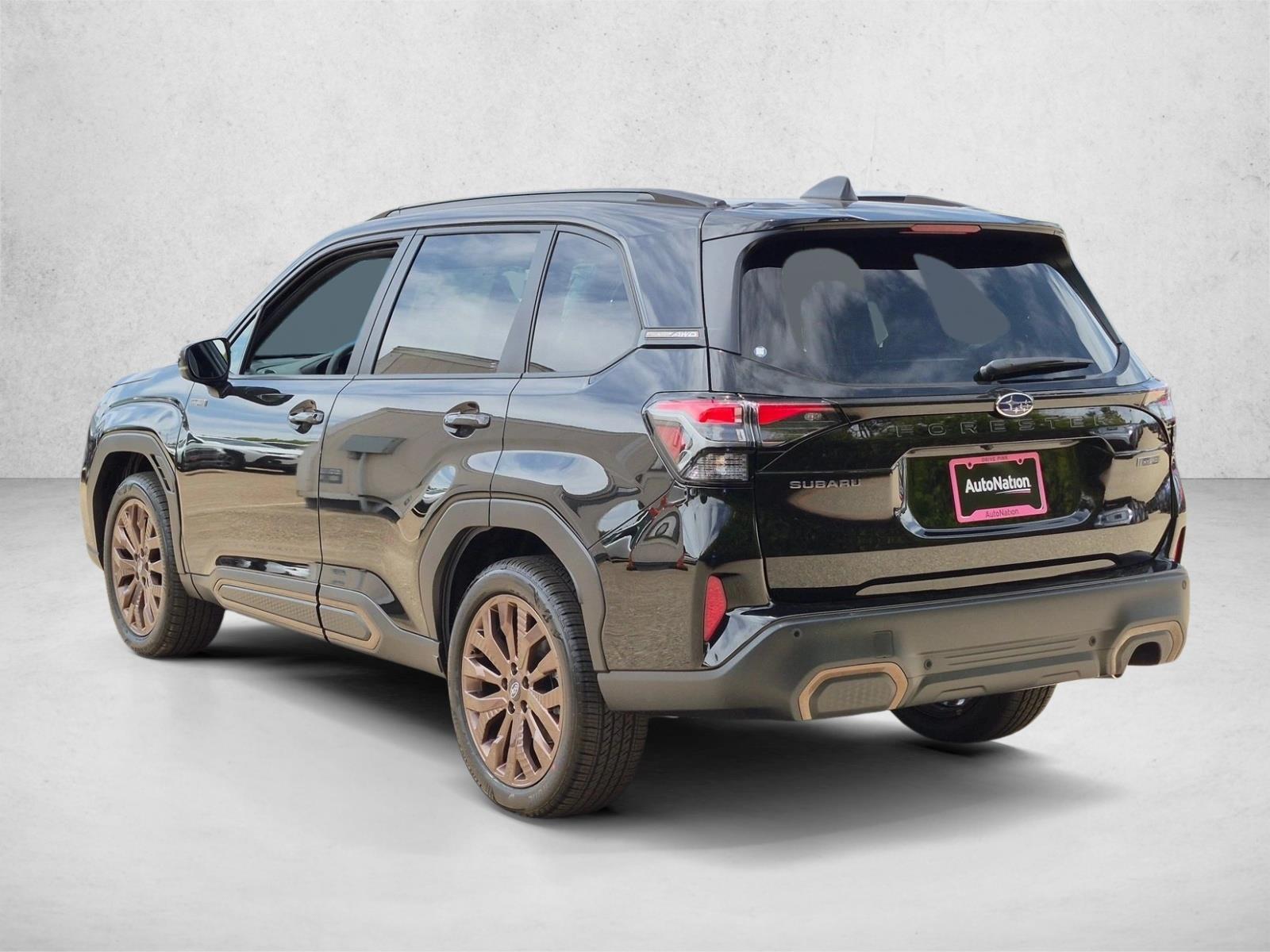 2026 Subaru Forester Sport Hybrid — Rear three-quarter, driver side