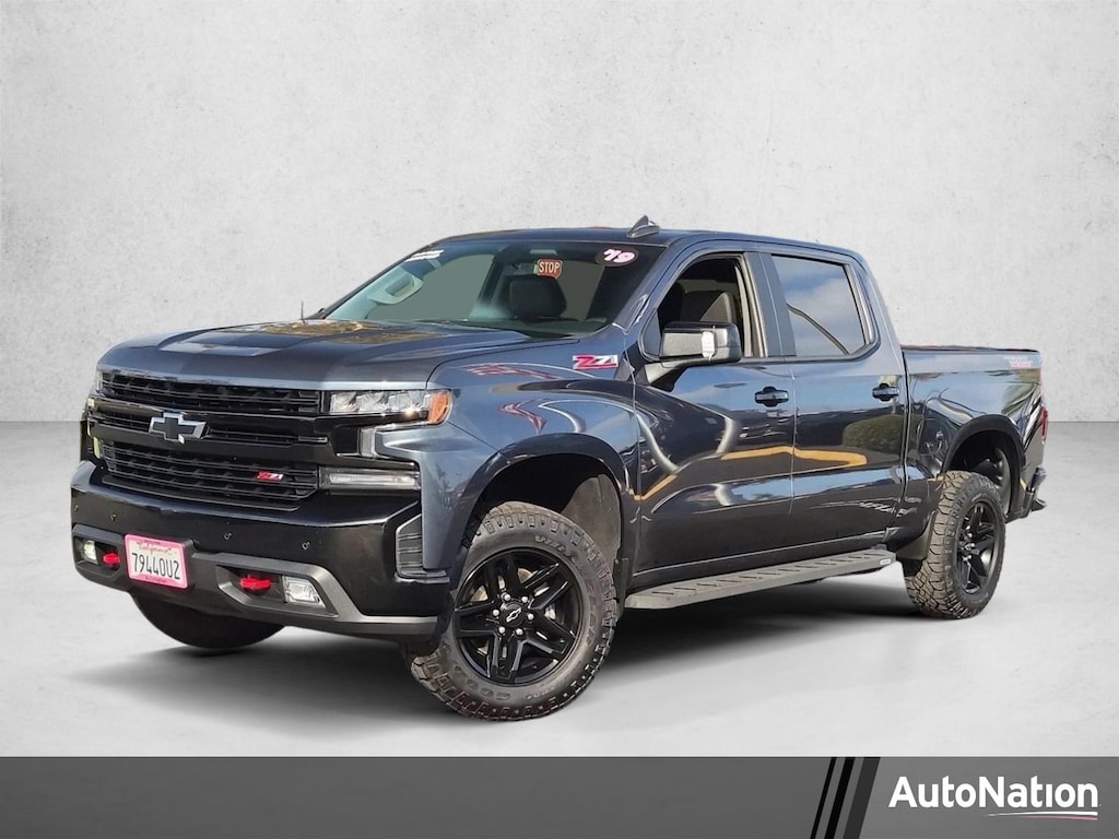 Used 2019 Chevrolet Silverado 1500 LT Trail Boss Truck Crew Cab