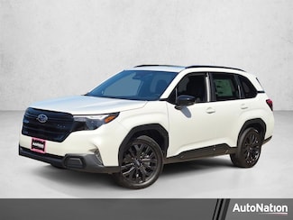 2026 Subaru Forester Sport in Crystal White Pearl, stock #T3133658, at AutoNation Subaru Carlsbad