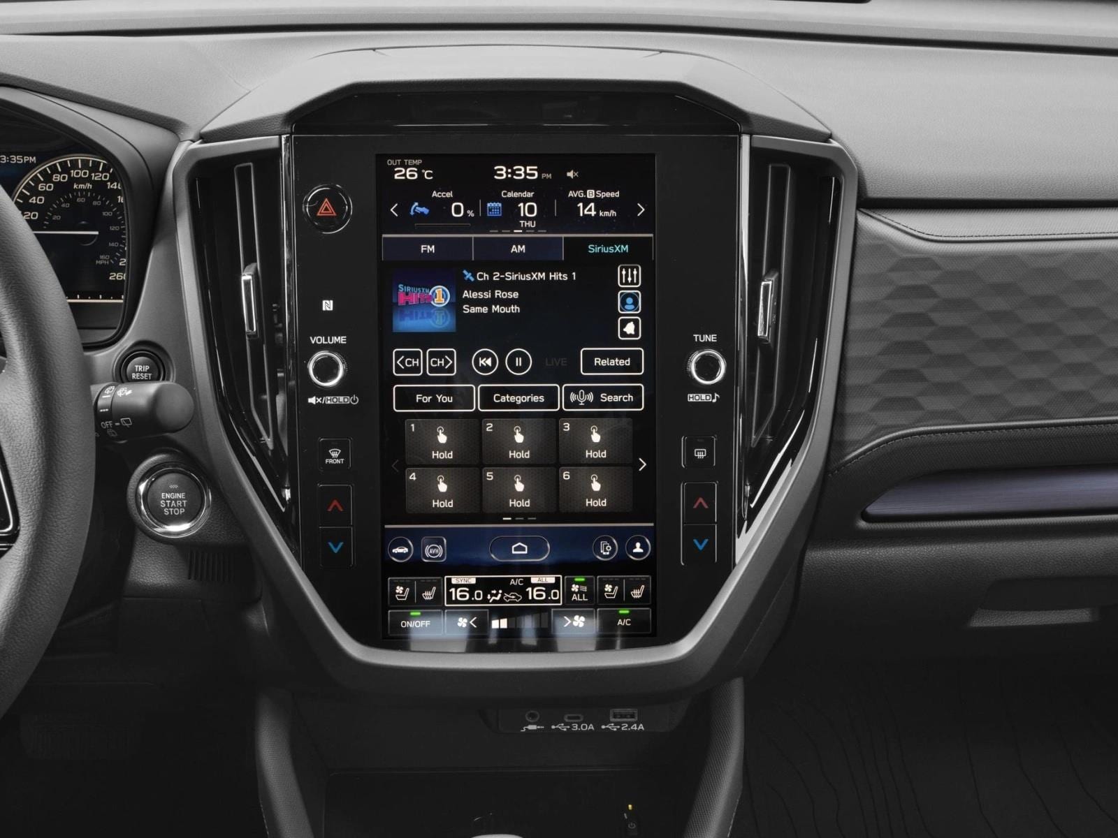 2026 Subaru Forester Touring Hybrid — Front three-quarter