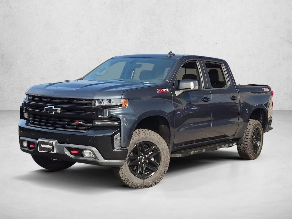 Used 2019 Chevrolet Silverado 1500 LT Trail Boss Truck Crew Cab