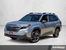 2026 Subaru Forester Premium Hybrid in ICE Silver Metallic, stock #T3150010 — photo 1