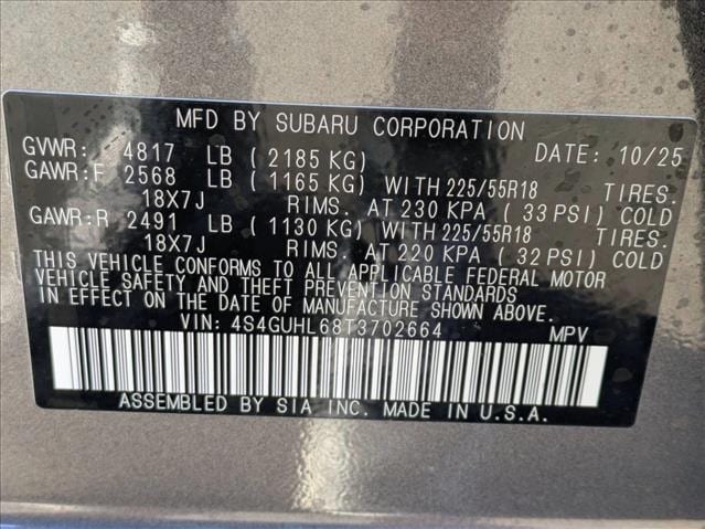 2026 Subaru Crosstrek Limited - Photo 17