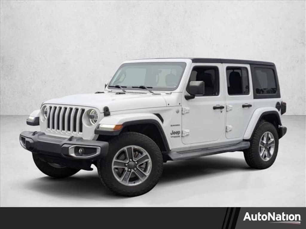 Used 2018 Jeep Wrangler Unlimited Sahara 4x4 SUV