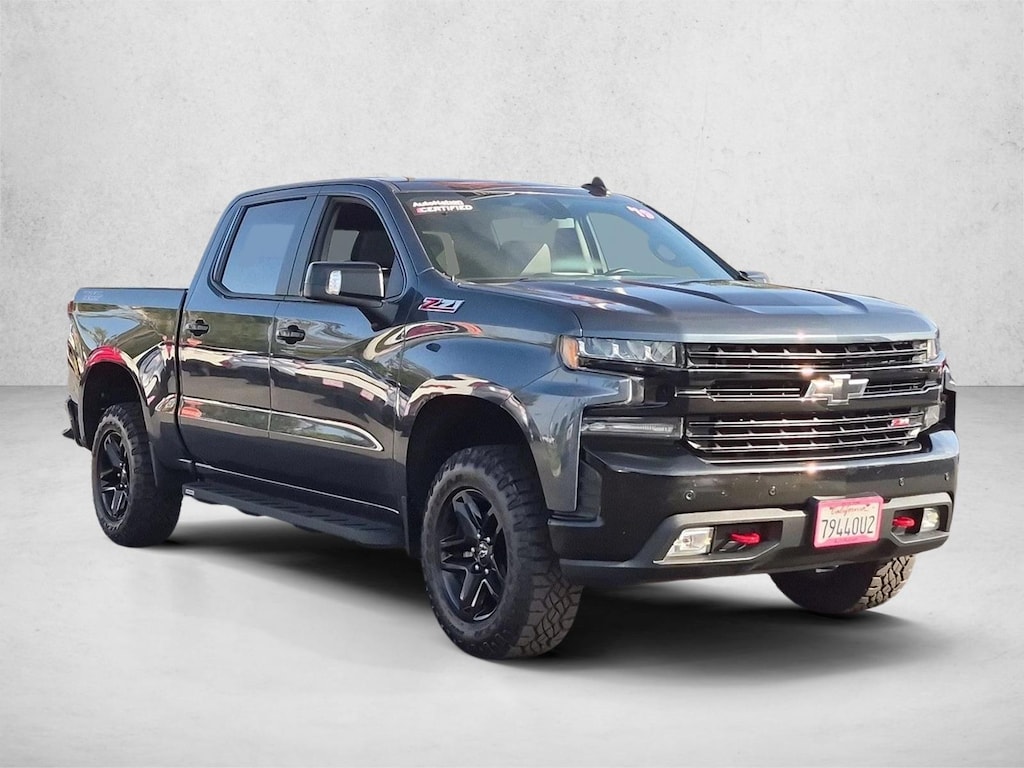 Used 2019 Chevrolet Silverado 1500 LT Trail Boss Truck Crew Cab
