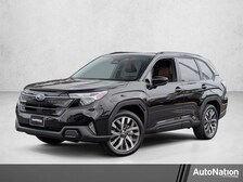 2026 Subaru Forester Touring in Crystal Black Silica, stock #T3108558 — photo 1
