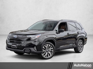 2026 Subaru Forester Touring in Crystal Black Silica, stock #T3108558, at AutoNation Subaru Carlsbad