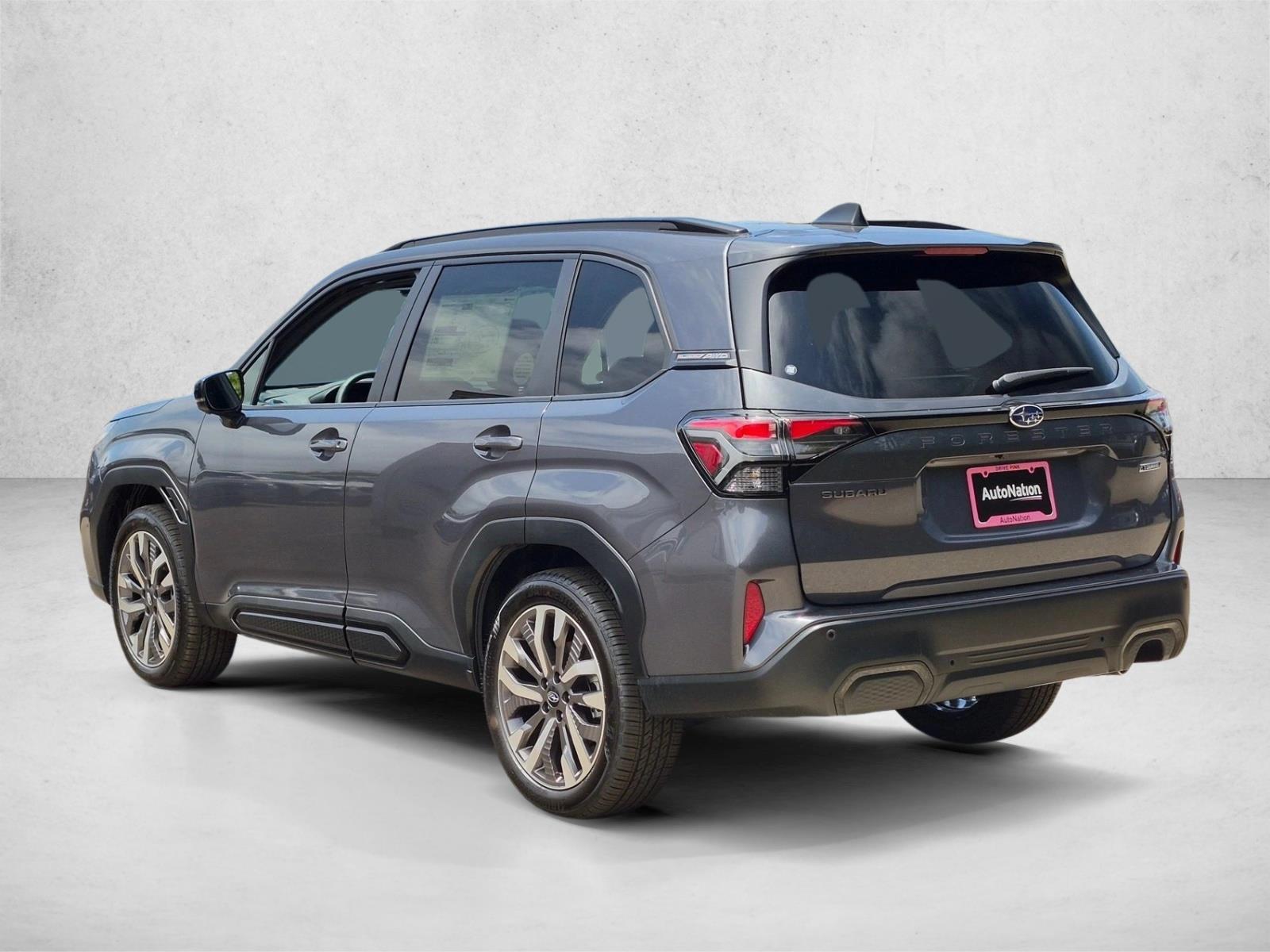 2026 Subaru Forester Touring — Rear three-quarter, driver side