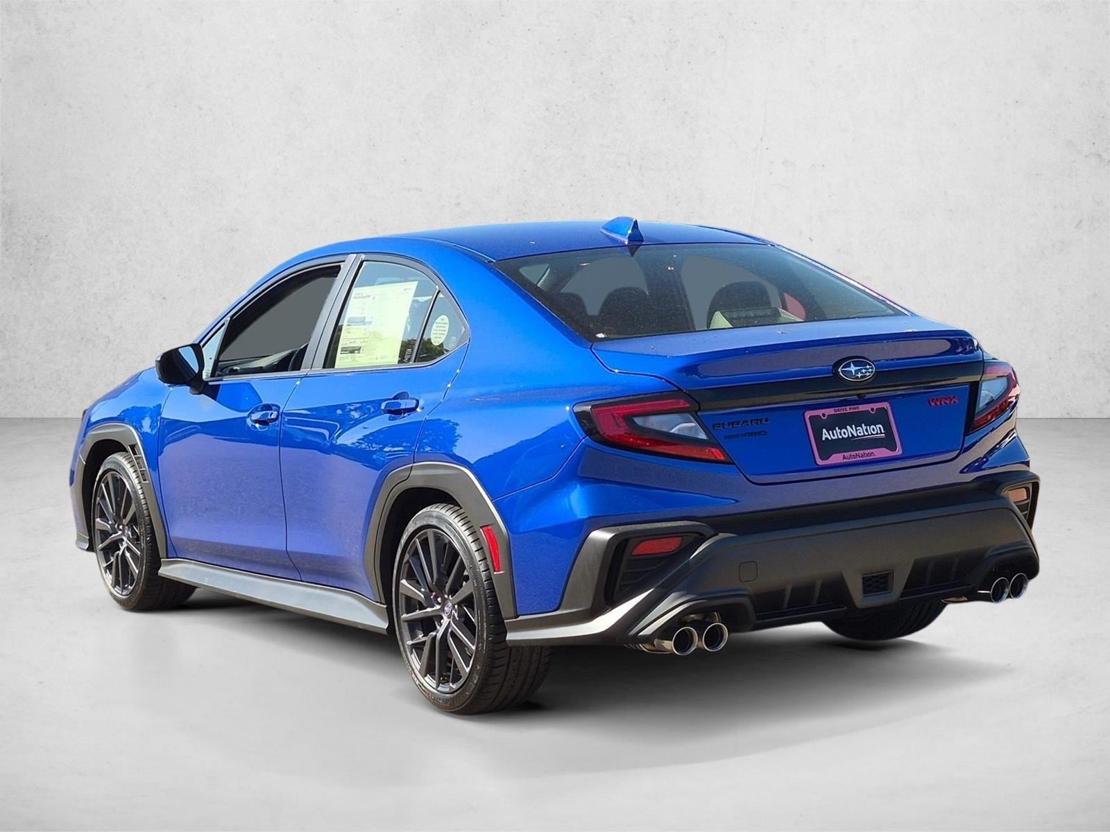 2026 Subaru WRX Base — Rear three-quarter, driver side
