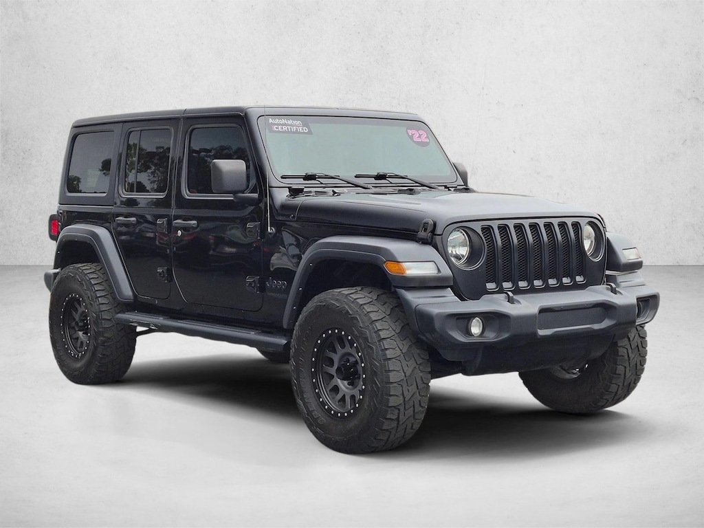 Used 2022 Jeep Wrangler Unlimited Sport SUV