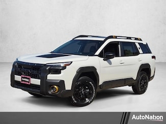2026 Subaru Outback Wilderness in Crystal White Pearl, stock #TY556989, at AutoNation Subaru Carlsbad