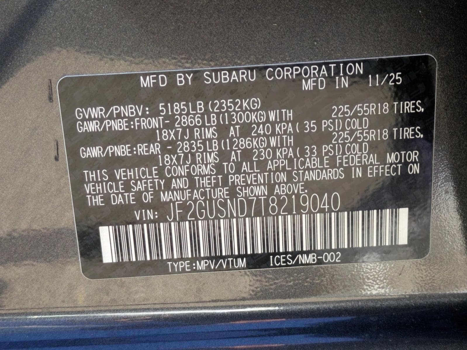 2026 Subaru Crosstrek Limited - Photo 18