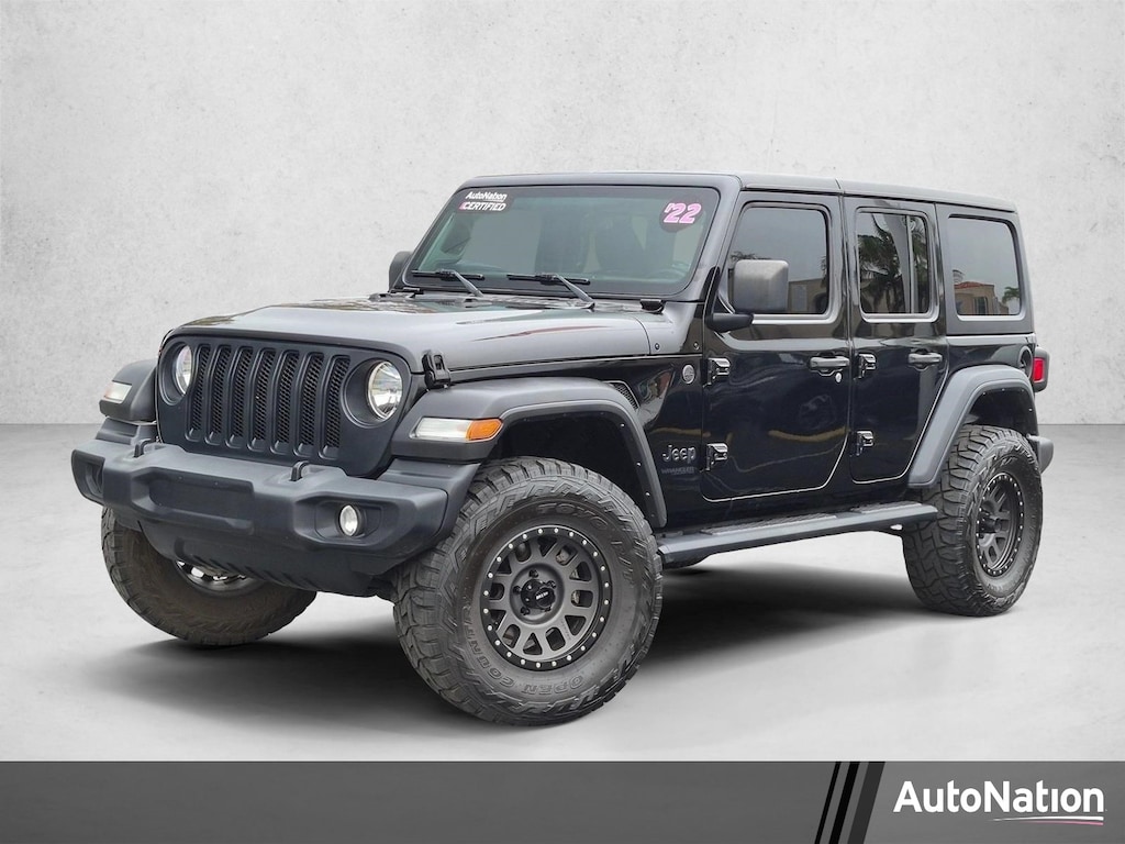 Used 2022 Jeep Wrangler Unlimited Sport SUV