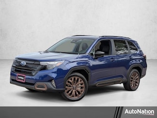 2026 Subaru Forester Sport in Sapphire Blue Pearl, stock #T3104622, at AutoNation Subaru Carlsbad