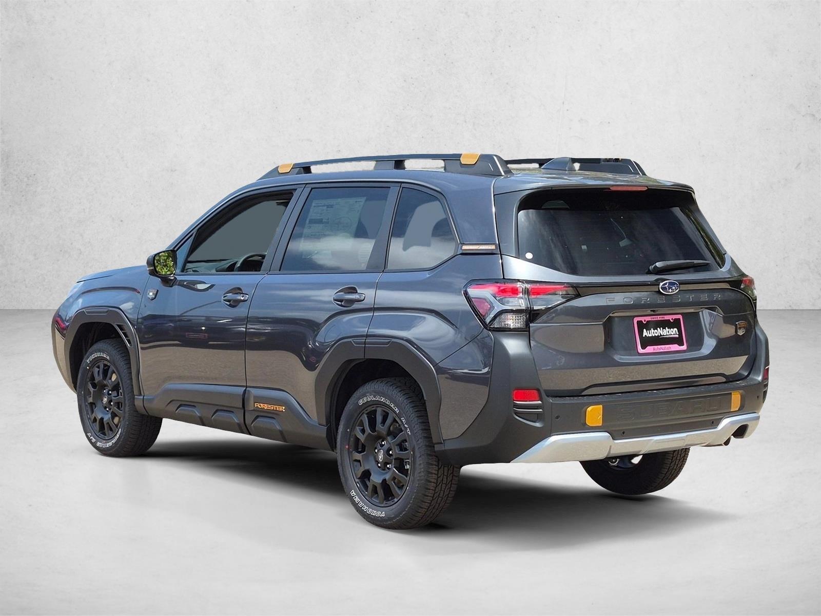 2026 Subaru Forester Wilderness — Rear three-quarter, driver side