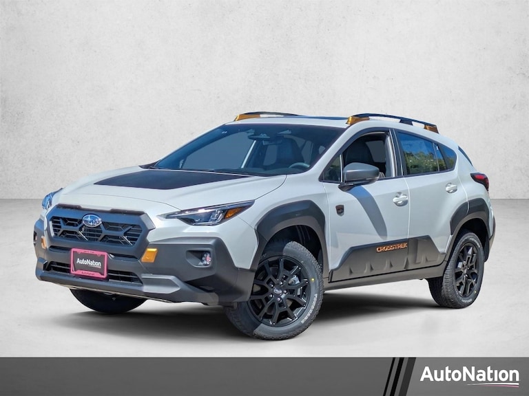 2026 Subaru Crosstrek Wilderness in Crystal White Pearl, stock #T3749534, at AutoNation Subaru Carlsbad