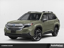 2026 Subaru Forester Premium Hybrid in Autumn Green Metallic, stock #T3167337 — photo 1
