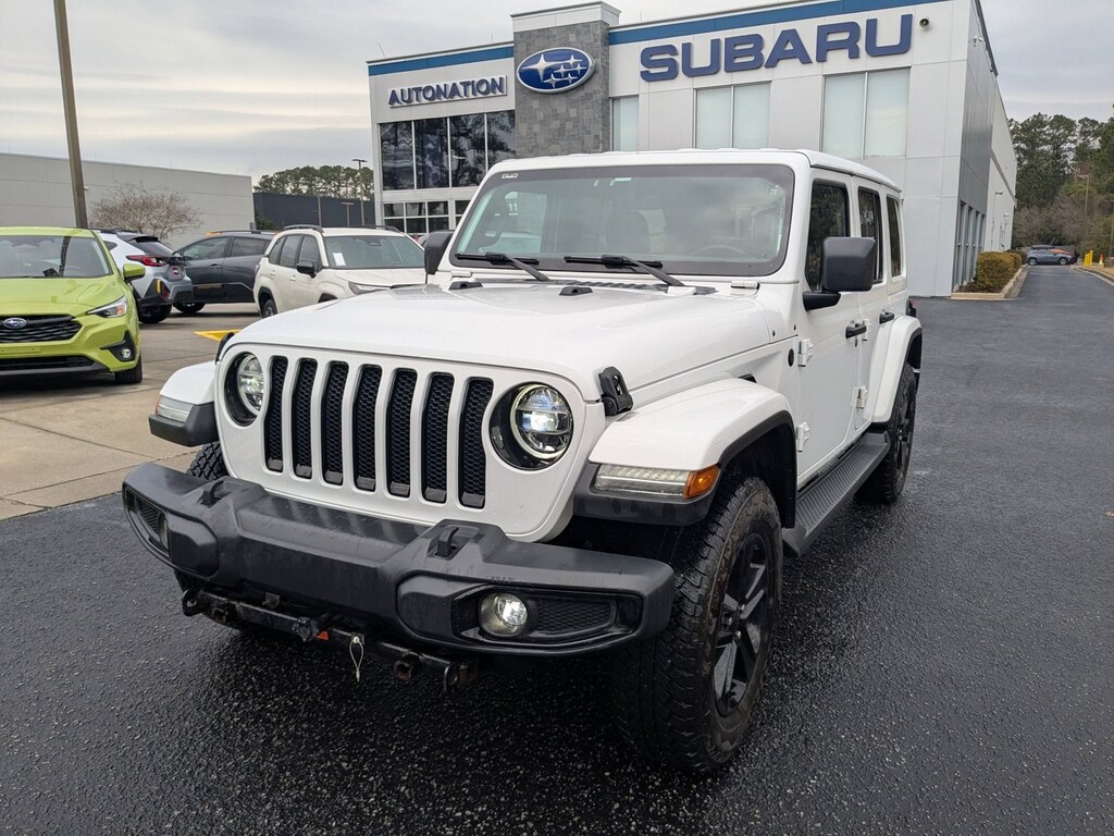 Used 2021 Jeep Wrangler Unlimited Sahara Altitude Sport Utility