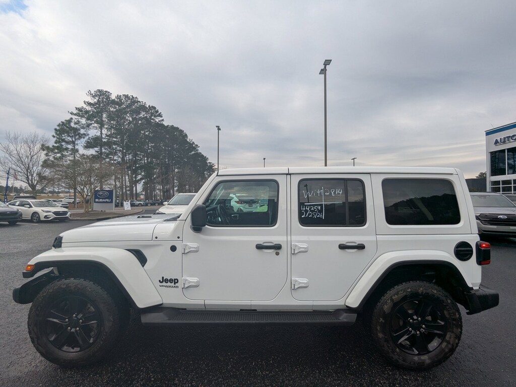 Used 2021 Jeep Wrangler Unlimited Sahara Altitude Sport Utility