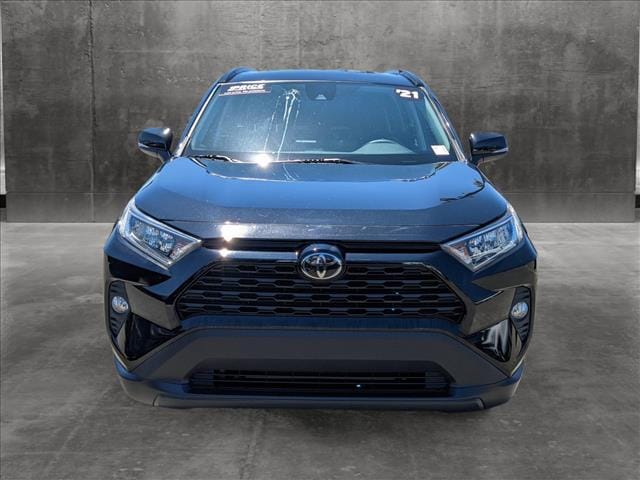 Certified 2021 Toyota RAV4 XLE with VIN 2T3W1RFV8MC100509 for sale in Summit, NJ