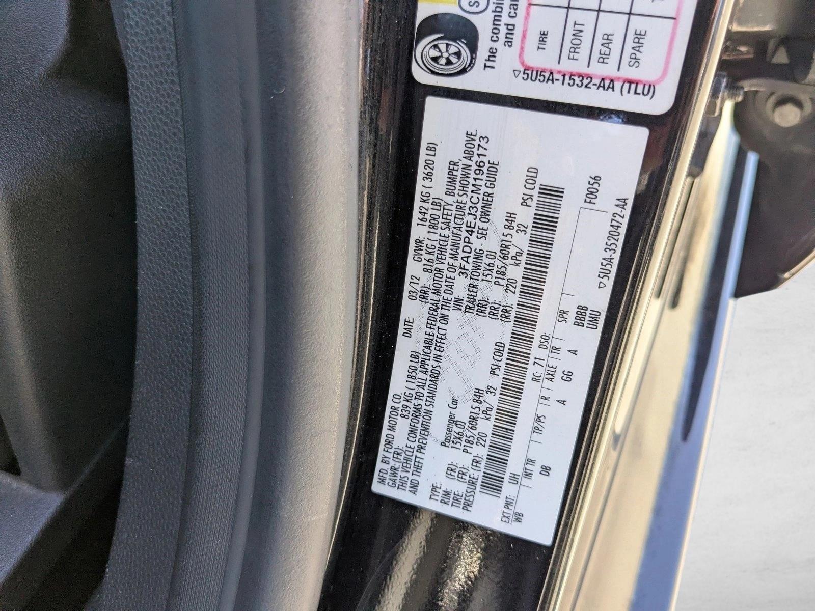 2012 Ford Fiesta SE - Photo 24