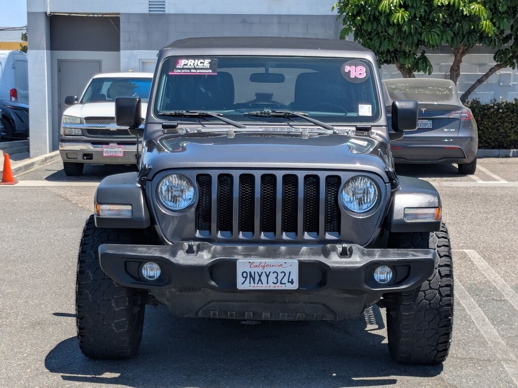 Used 2018 Jeep Wrangler Sport SUV