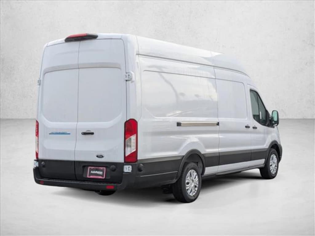 New 2025 Ford E-Transit-350 Cargo Van High Roof Ext. Van