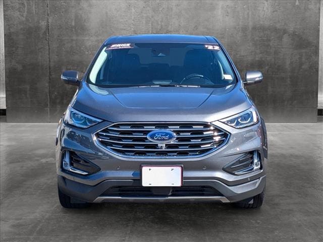 Certified 2022 Ford Edge Titanium with VIN 2FMPK4K99NBA65202 for sale in Torrance, CA