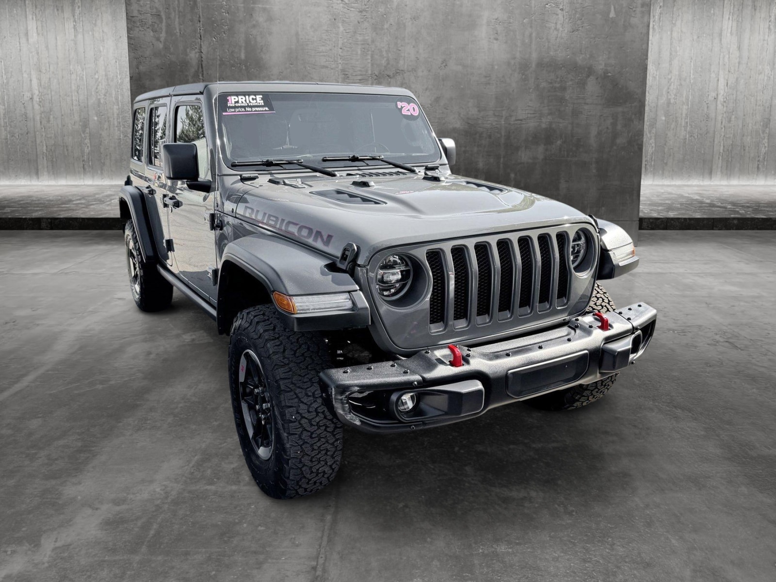 Used 2020 Jeep Wrangler Unlimited Rubicon with VIN 1C4HJXFN8LW210505 for sale in Centennial, CO