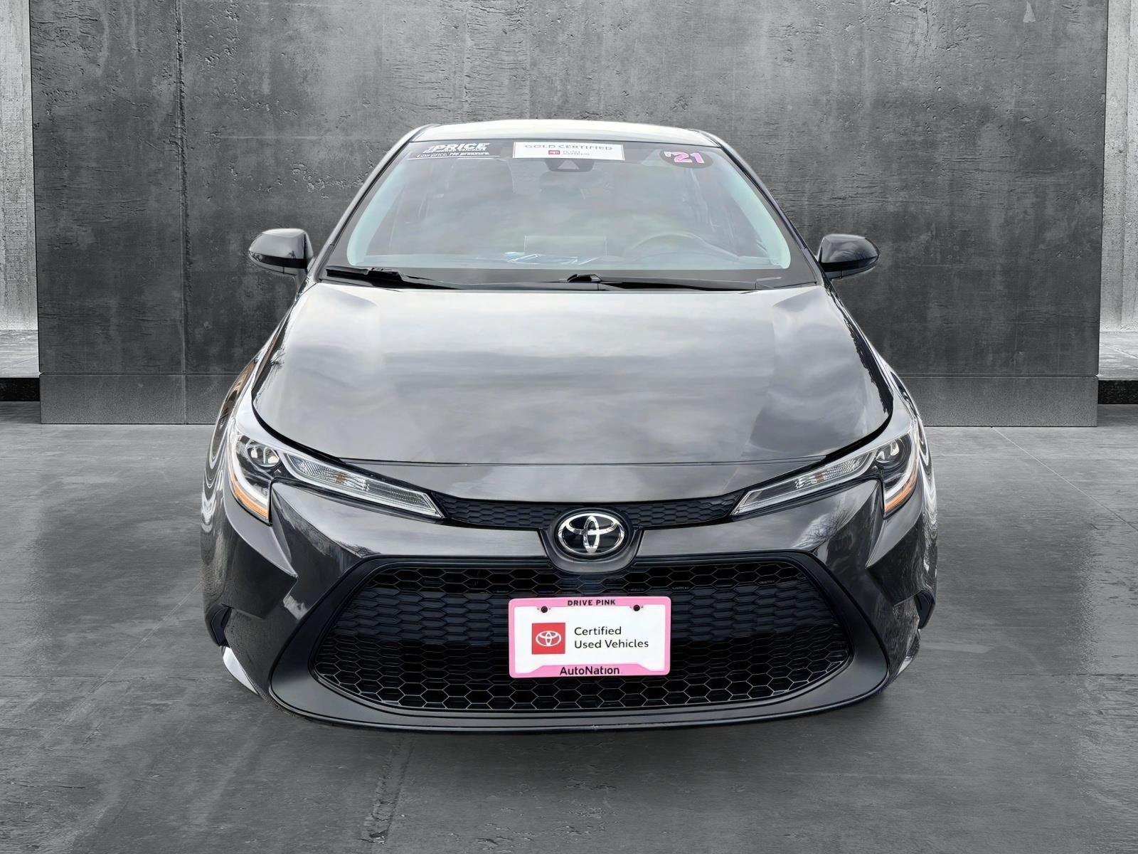 Used 2021 Toyota Corolla LE with VIN 5YFEPMAEXMP194065 for sale in Centennial, CO