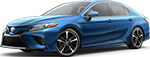 Blue Streak Metallic 2018 Toyota Camry XSE