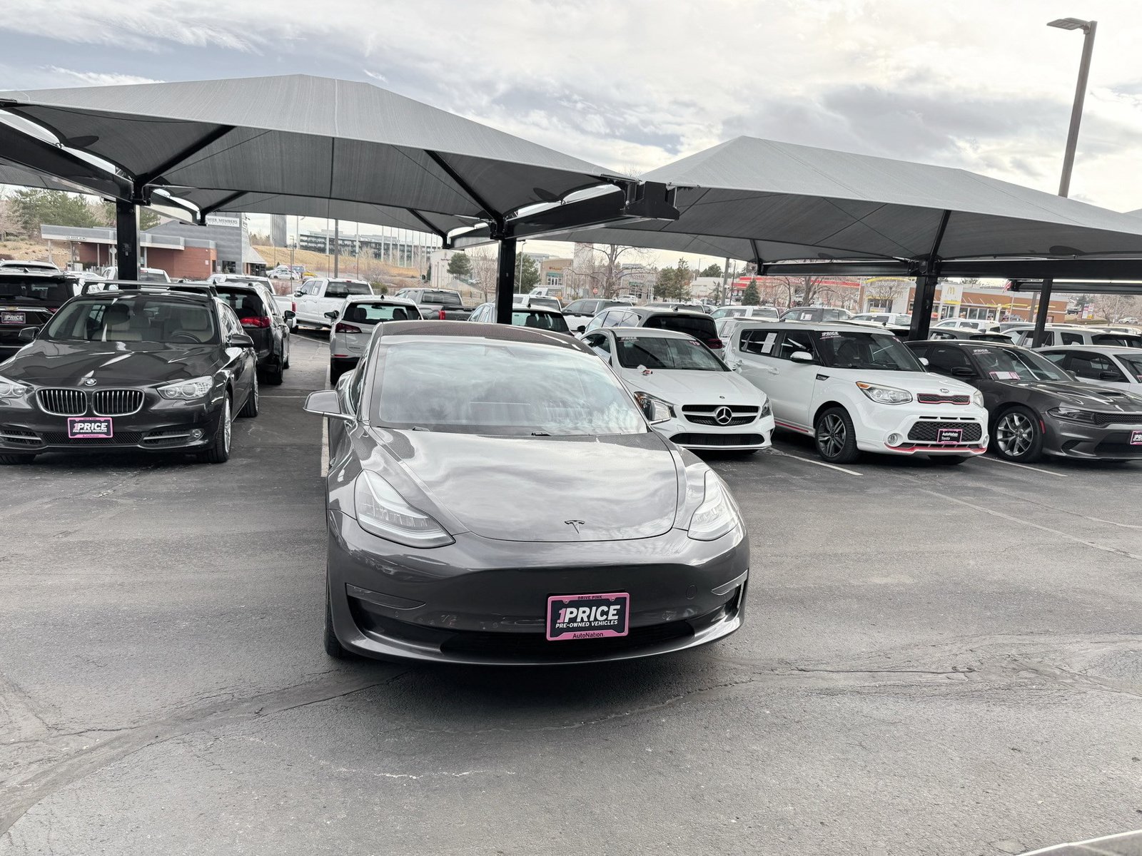 Used 2018 Tesla Model 3 Long Range with VIN 5YJ3E1EAXJF004534 for sale in Centennial, CO